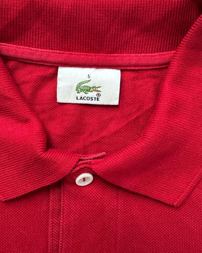 Lacoste Polo Shirt rot (L)