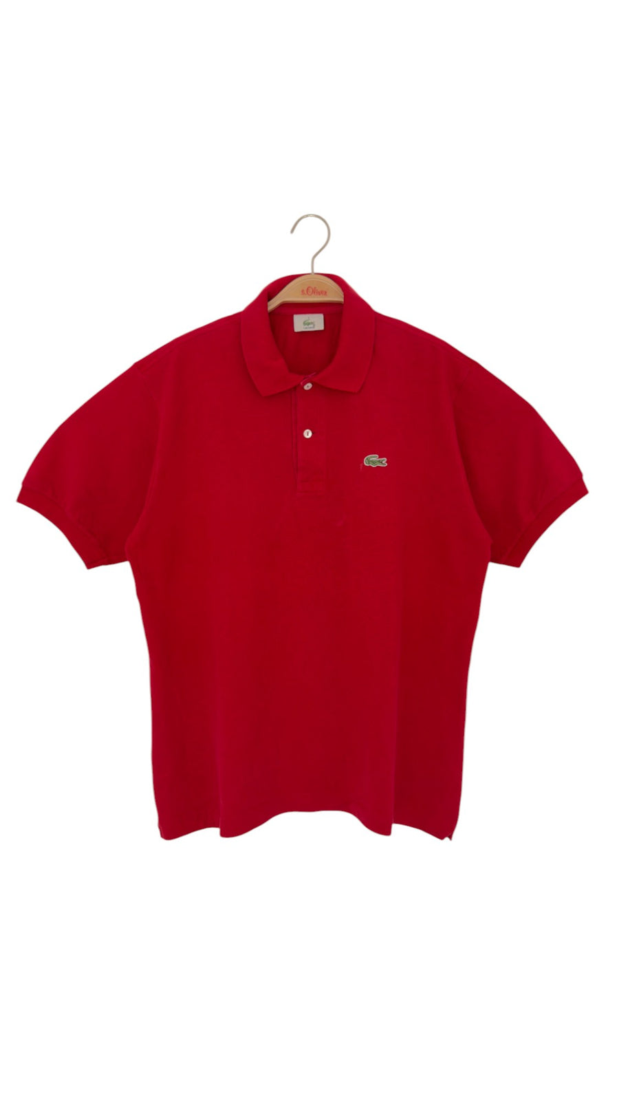 Lacoste Polo Shirt rot (L)