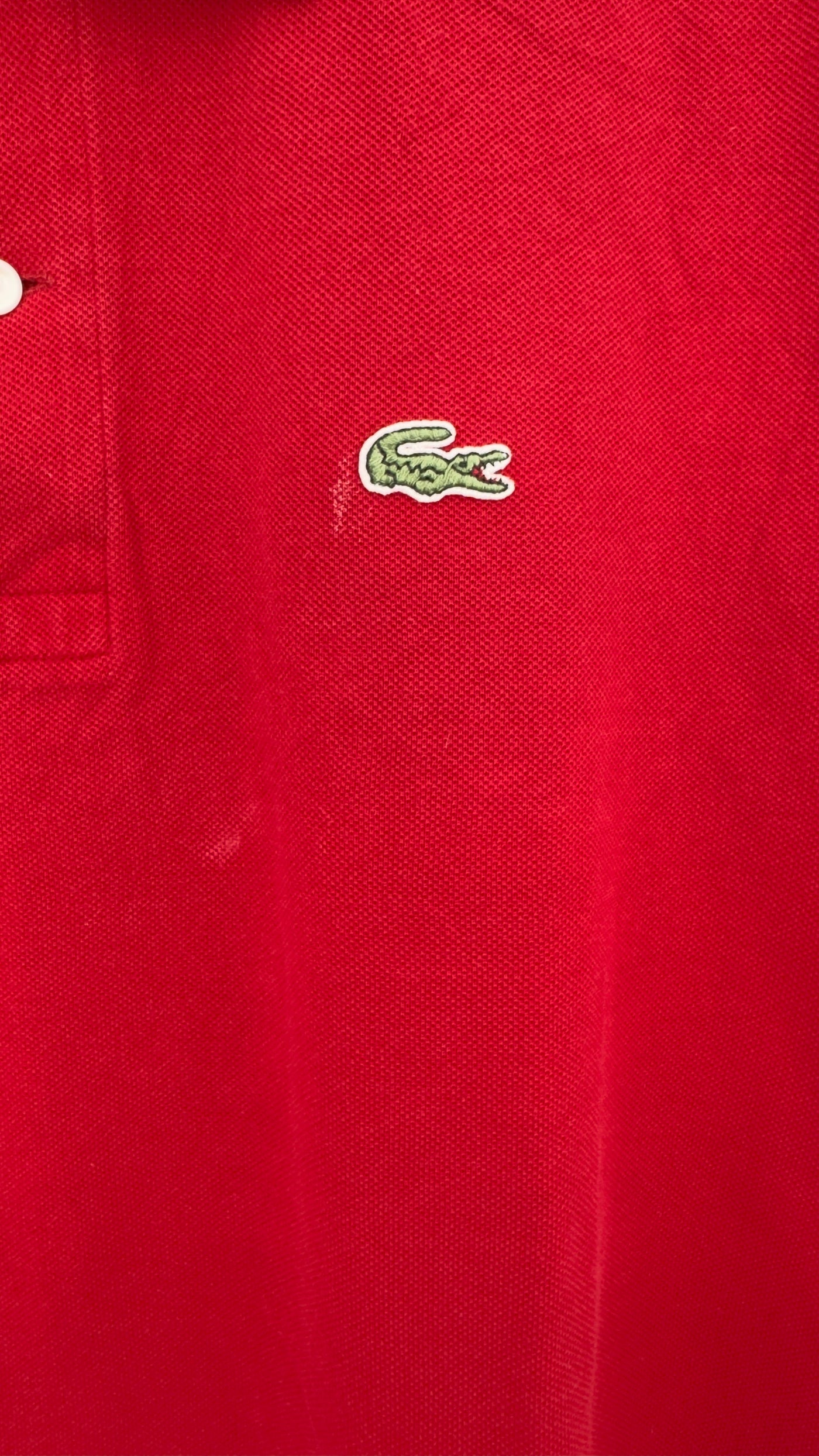 Lacoste Polo Shirt rot (L)