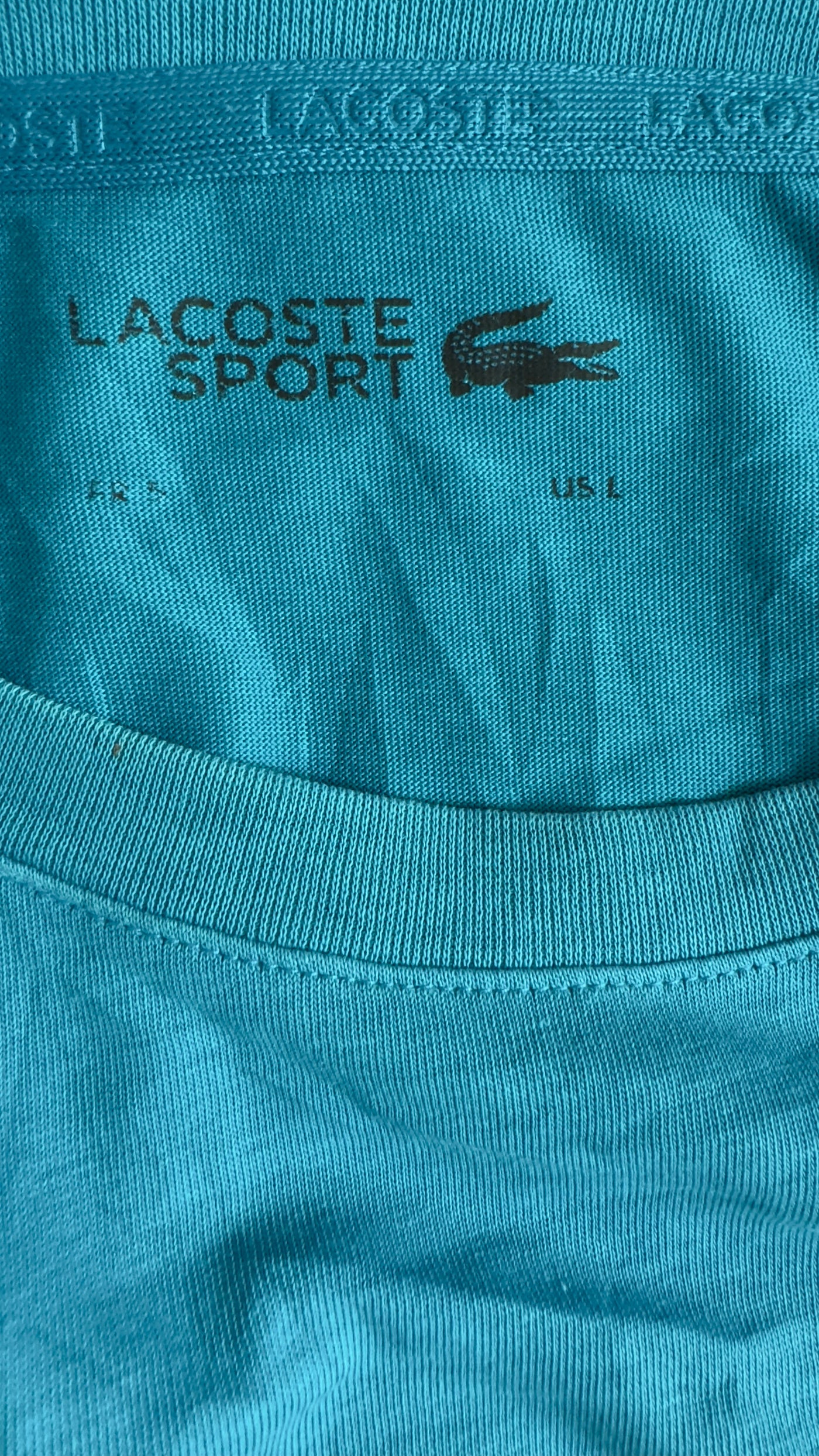 Lacoste T-Shirt blau (L)